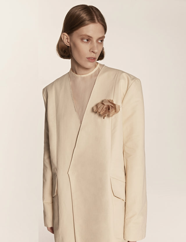 Item 1. Ivory jacket - Used