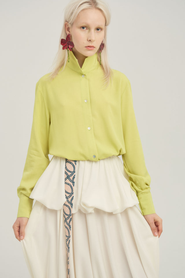 White Midi Skirt