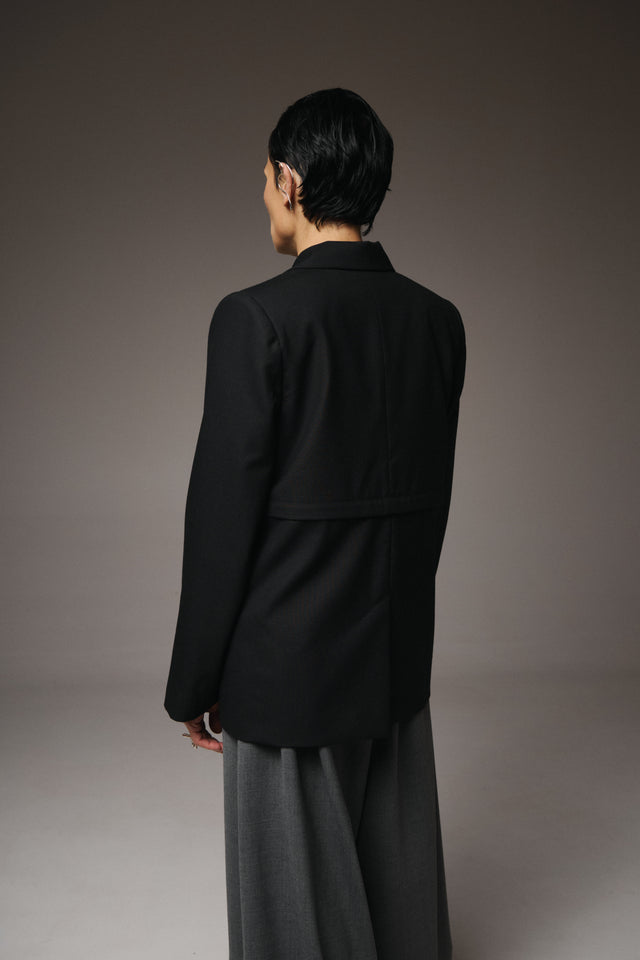 Transforming Wool Blazer