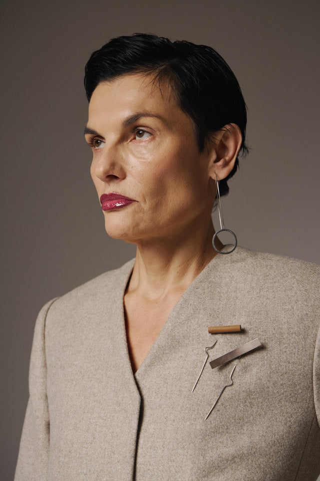 Taillierter Wollblazer