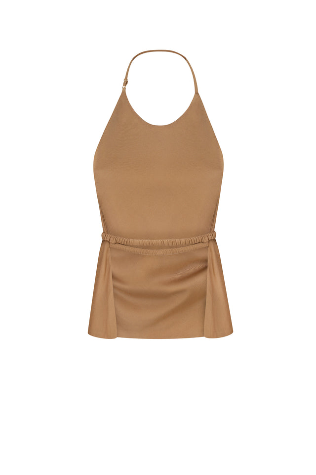 Moment 11. Tencel Open-Back Top