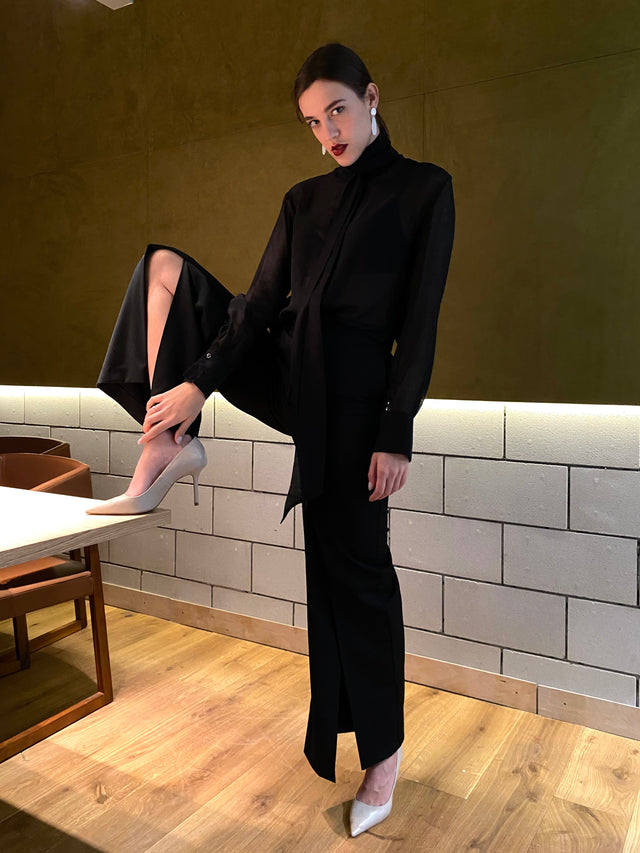 Wide trousers with splits - Used