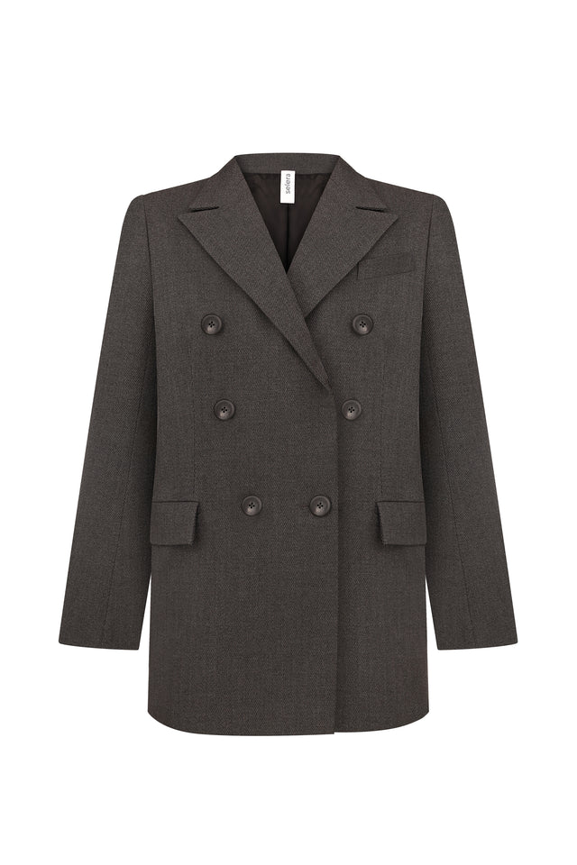 #6 Woolen grey jacket