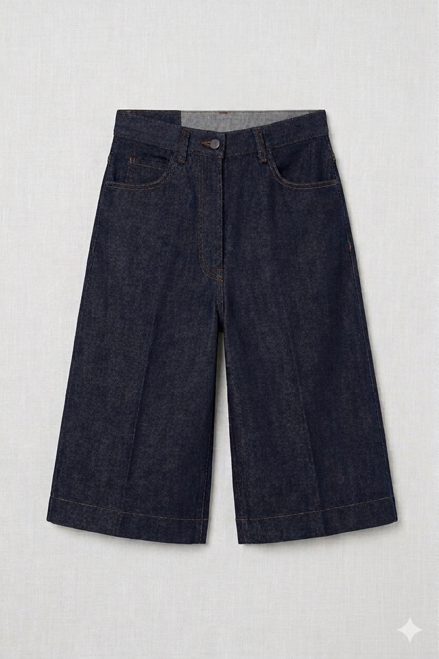 Raw Denim Shorts