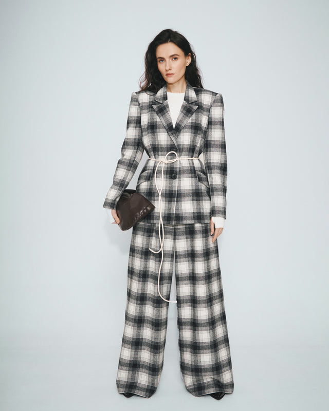 #1 Woll-Tartanjacke