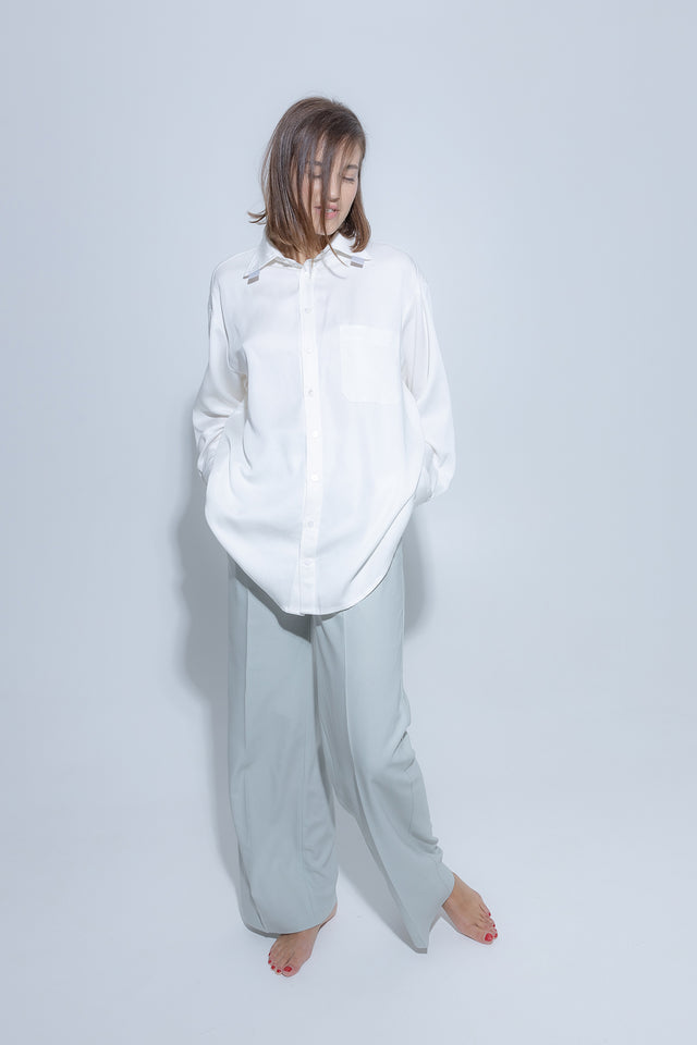 Oversize Tencel shirt