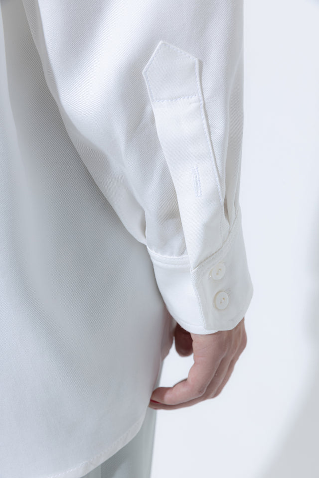 Oversize Tencel shirt