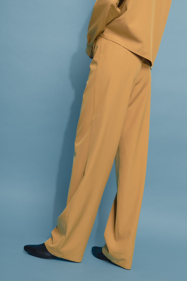 #19 Woolen wrap trousers