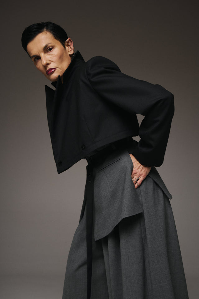 Transforming Wool Blazer