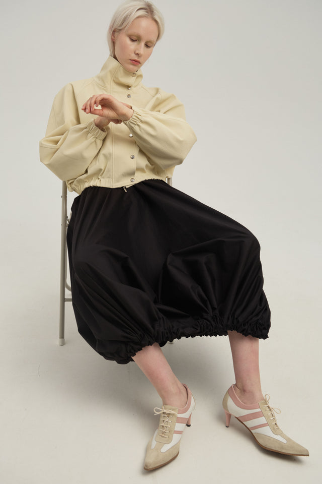 Black Midi Skirt