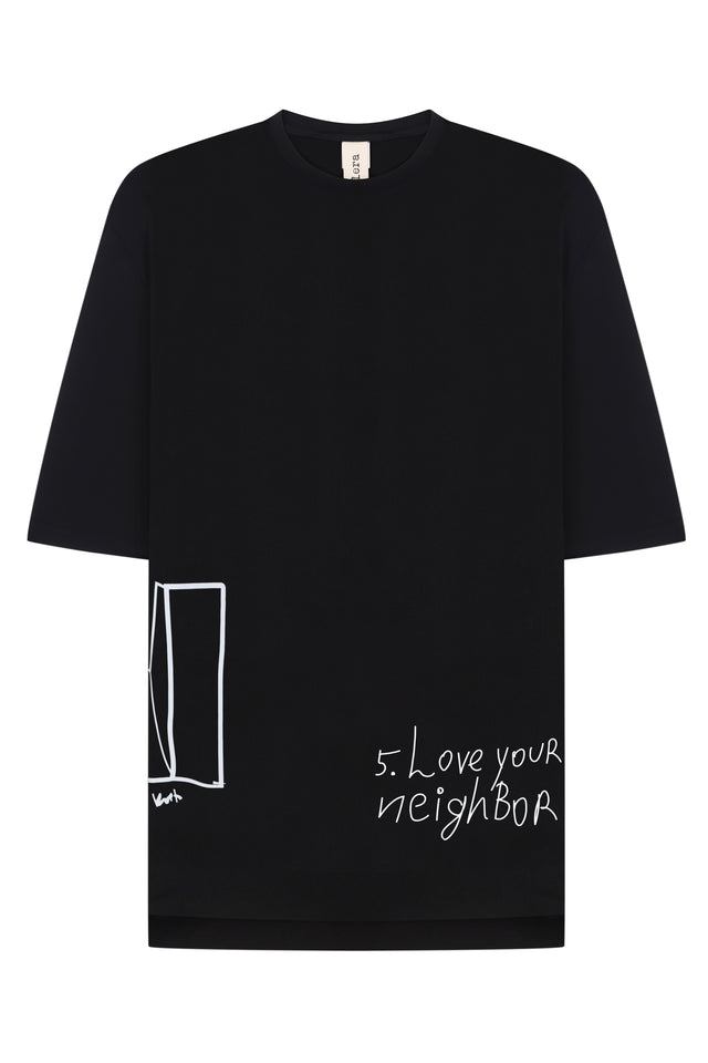 T-Shirt mit Oversize-Design