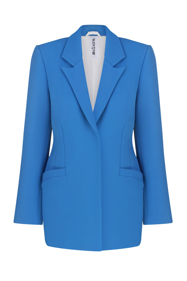 Blue Woolen Jacket