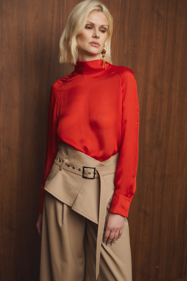 Silk Scarf Blouses