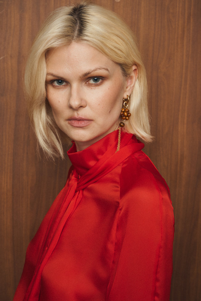Silk Scarf Blouses
