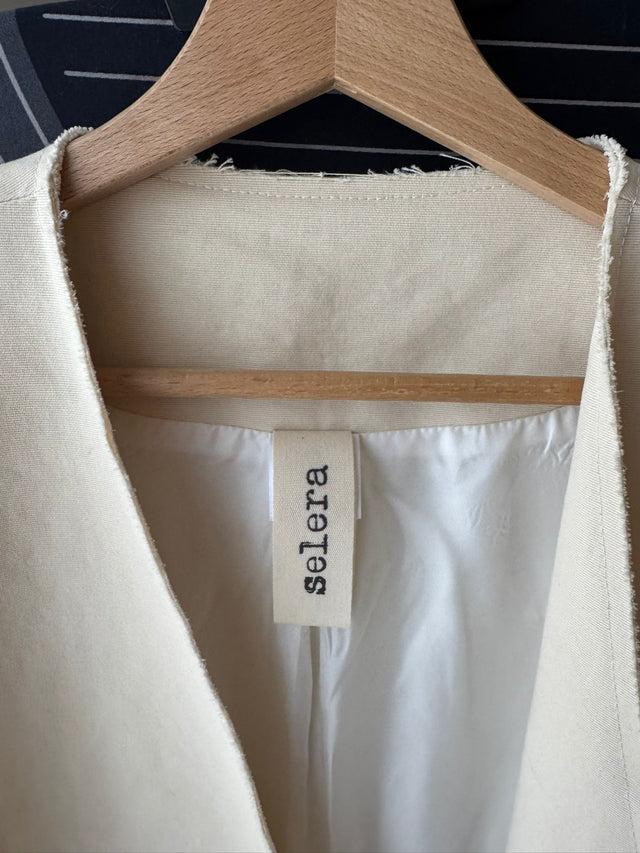Item 1. Ivory jacket - Used