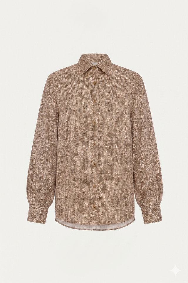 Sleeveless Cotton Shirt